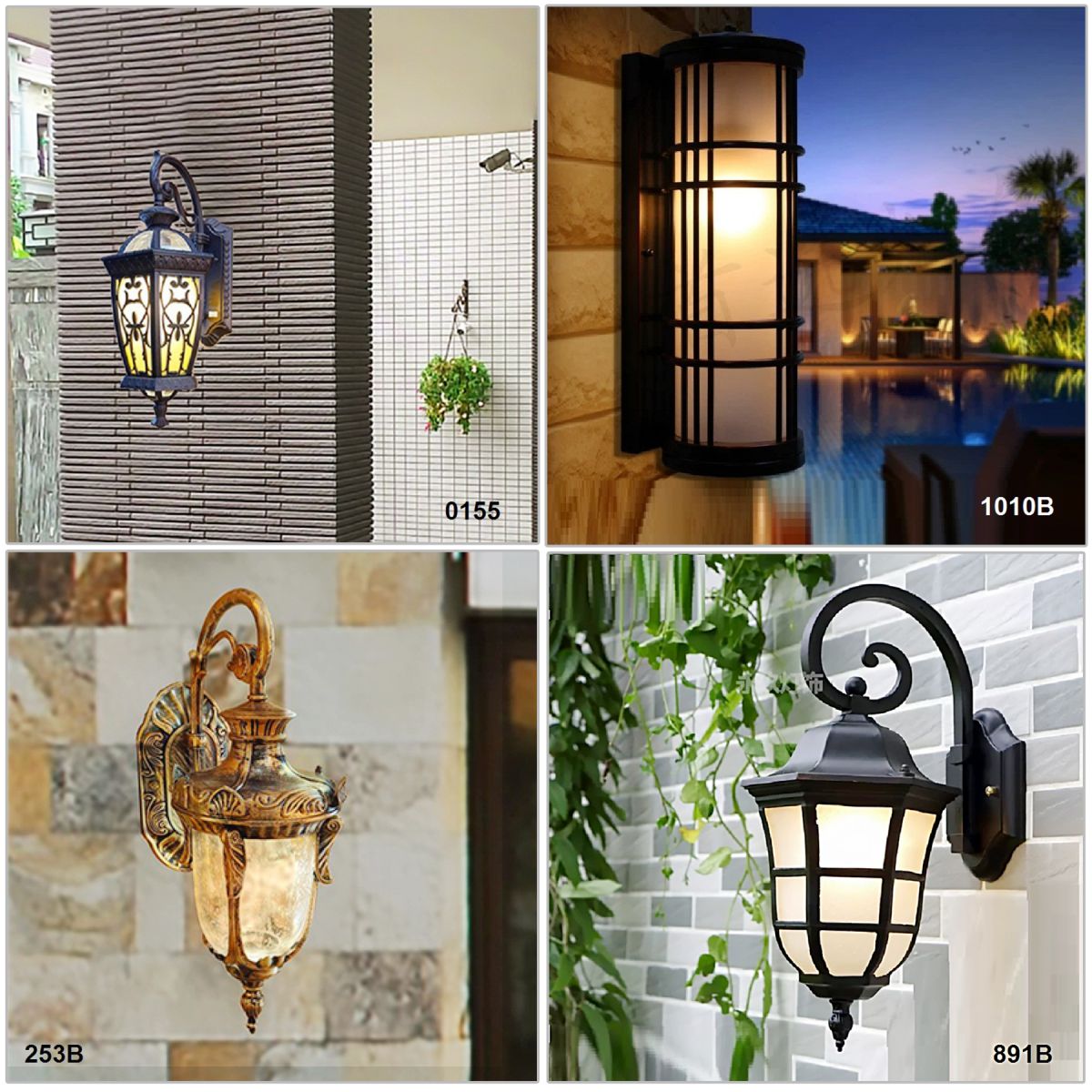Đèn trang trí tường quảng ninh ngoại thất